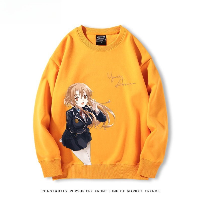 刀劍神域 聯名親子情侶裝 圓領長袖