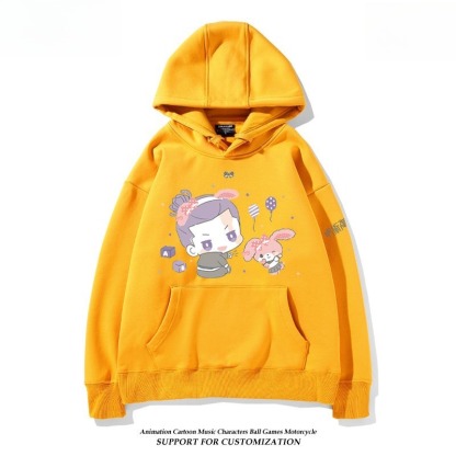 咒術迴戰 聯名衛衣2026秋冬新款親子情侶裝連帽衛衣