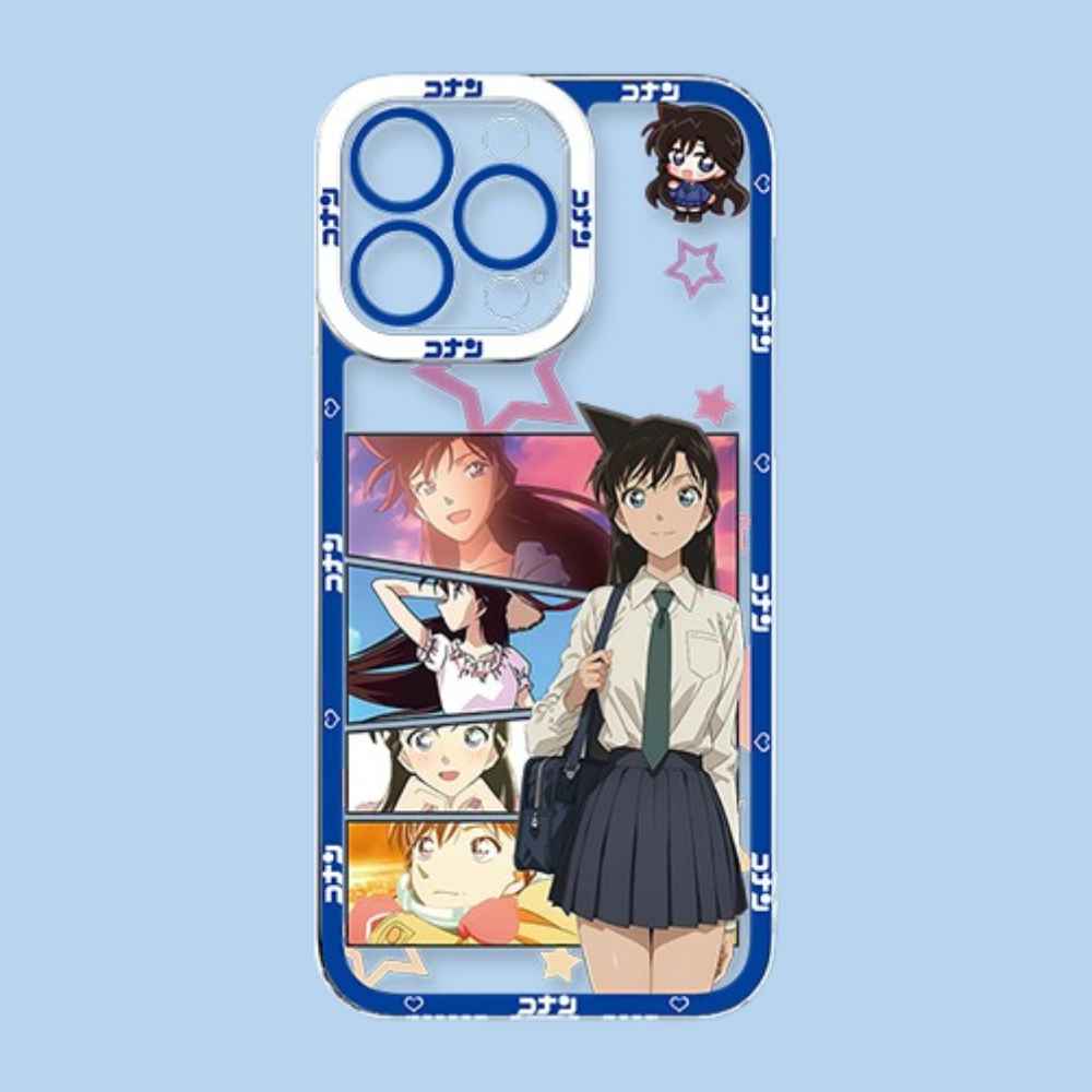 名偵探柯南天使眼透明防摔軟殼