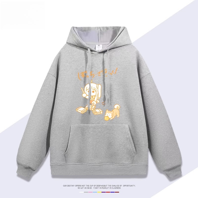 孤獨搖滾 聯名衛衣2025秋冬新款親子情侶裝連帽衛衣