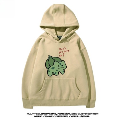 精靈寶可夢 聯名衛衣新款 親子情侶裝連帽衛衣