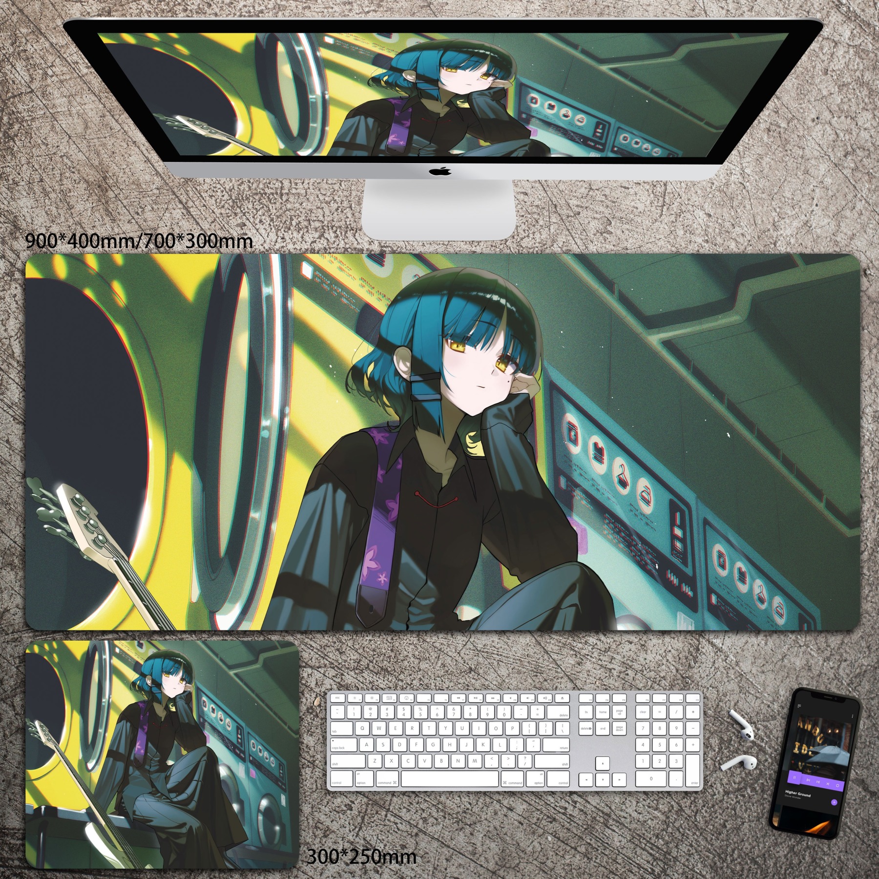 動漫系列 主題桌墊 布質滑鼠墊