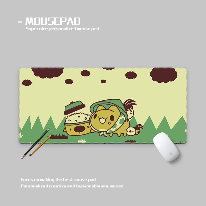 貓貓蟲 主題桌墊 布質滑鼠墊