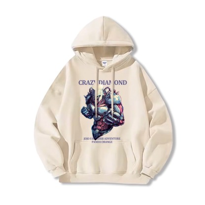 JOJO的奇妙冒險新款 親子情侶男女款連帽衛衣