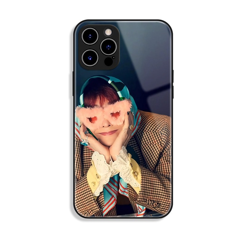 GD權志龍新款高清全包防摔玻璃殼