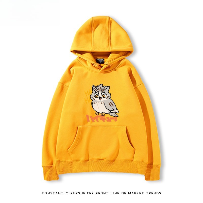 排球少年 聯名衛衣2026秋冬新款 親子情侶連帽衛衣