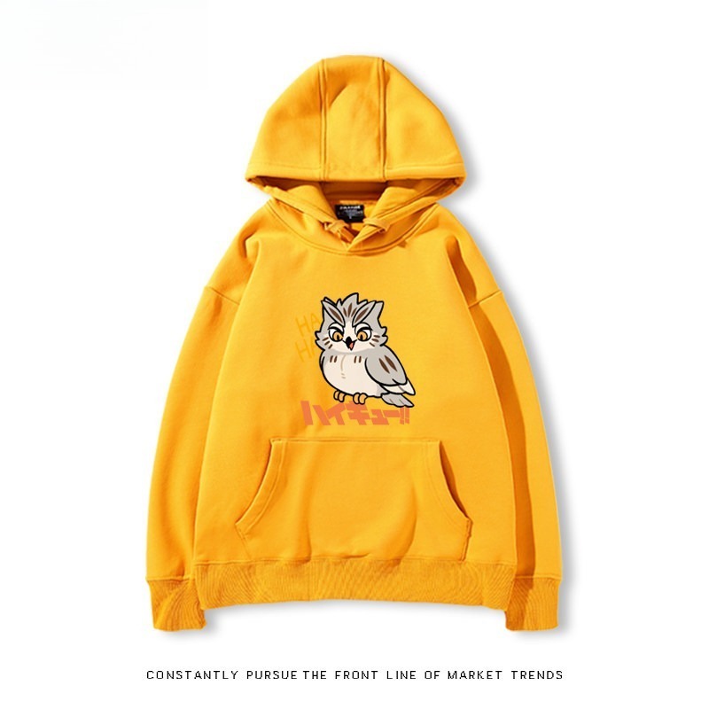 排球少年 聯名衛衣2026秋冬新款 親子情侶連帽衛衣