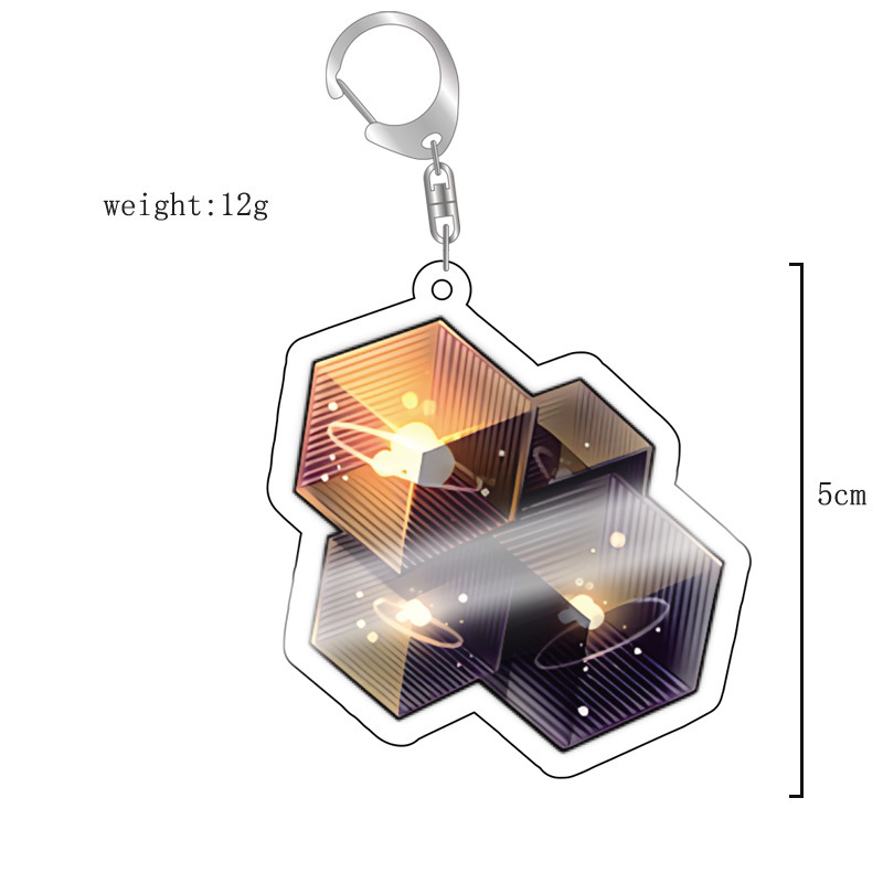 崩壞星穹鐵道愛莉希雅彥卿希露瓦景元白露姬子亞克力鑰匙扣掛飾【單買三件起送】