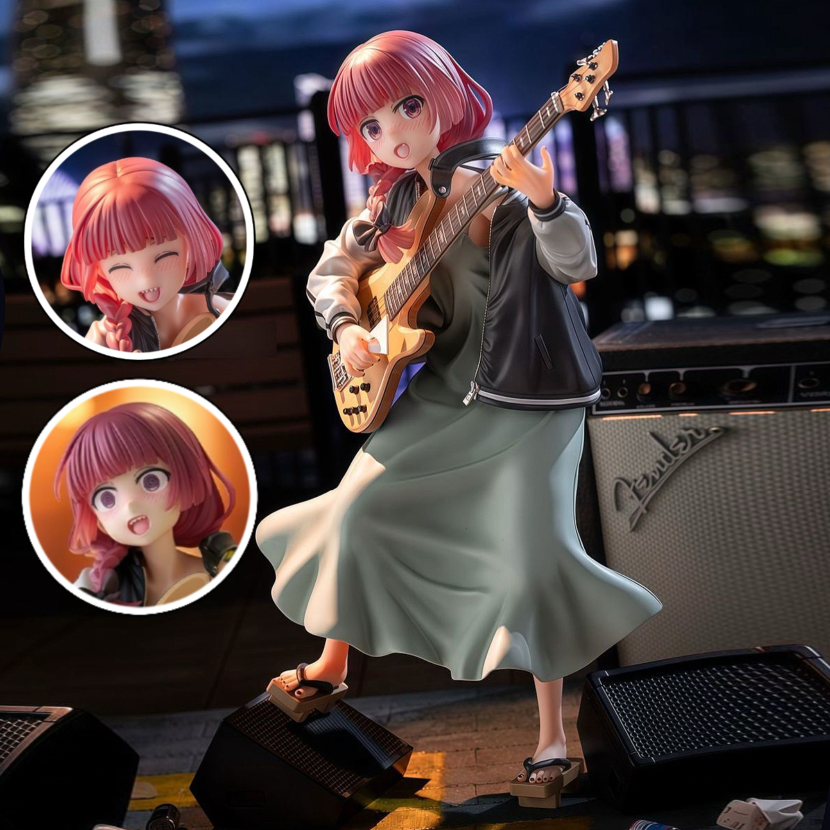 WAVE Dream Tech 孤獨搖滾 廣井菊裏 1/7 三臉雕