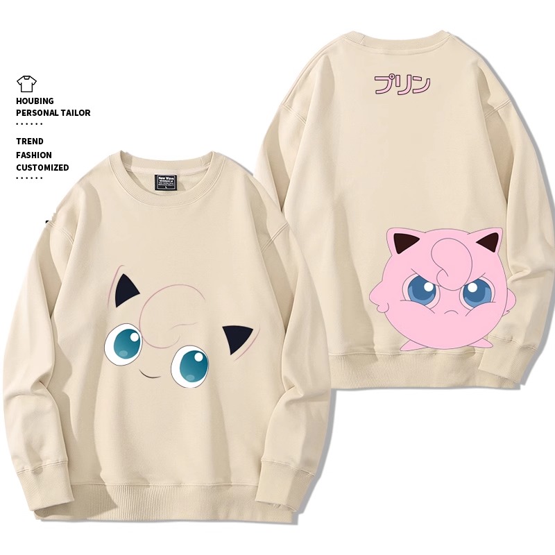 寶可夢 2024親子情侶裝 圓領長袖