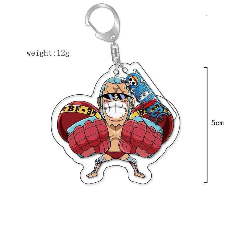 航海王草帽路飛索隆喬巴羅賓亞力克鑰匙扣掛飾【單買三件起送】