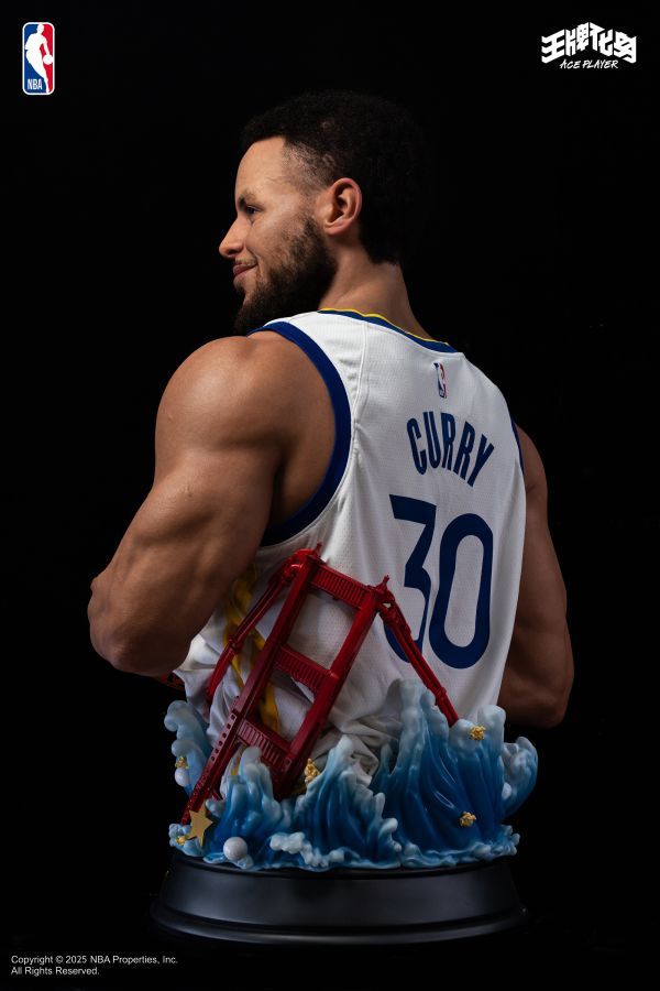 【預購】王牌化身 斯蒂芬·庫裏 1/1半身像