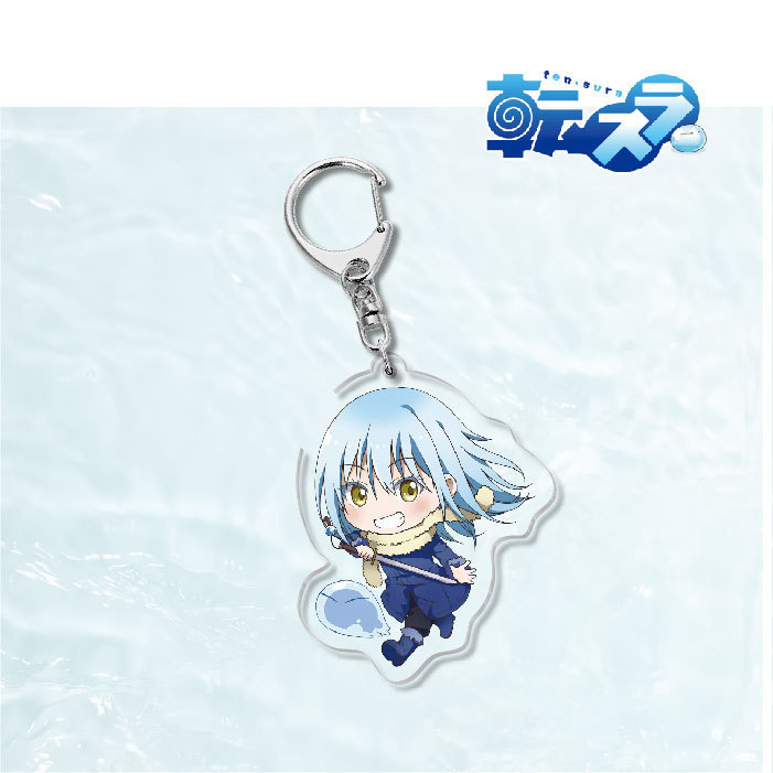 關於我轉生成爲史萊姆那件事萌王利姆露朱菜紫苑靜米莉姆鑰匙扣掛飾【單買三件起送】