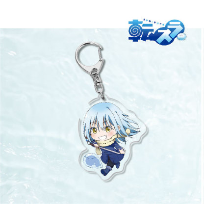 關於我轉生成爲史萊姆那件事萌王利姆露朱菜紫苑靜米莉姆鑰匙扣掛飾【單買三件起送】