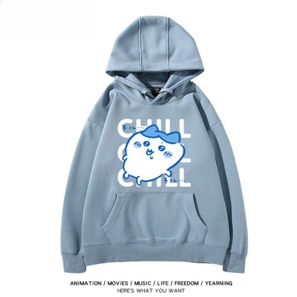 Chiikawa 親子情侶男女連帽衛衣