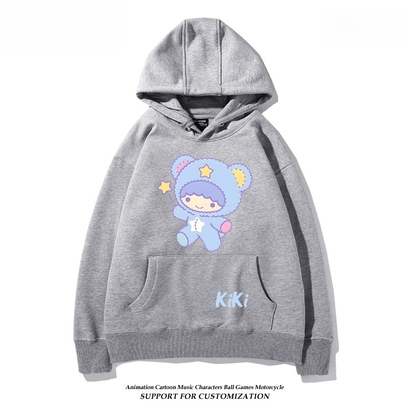 雙子星little twinstars新款 親子情侶男女連帽衛衣