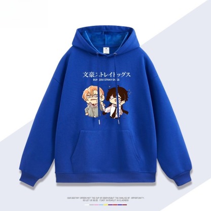 文豪野犬新款 親子情侶男女連帽衛衣