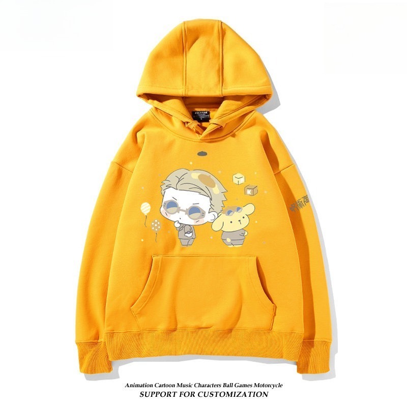 咒術迴戰 聯名衛衣2026秋冬新款親子情侶裝連帽衛衣