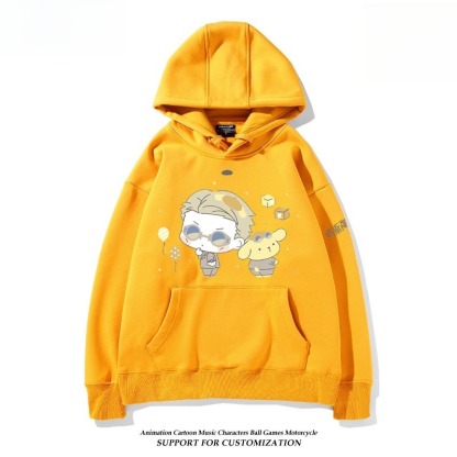 咒術迴戰 聯名衛衣2026秋冬新款親子情侶裝連帽衛衣