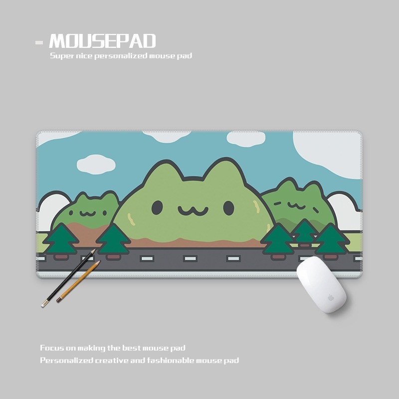 貓貓蟲 主題桌墊 布質滑鼠墊