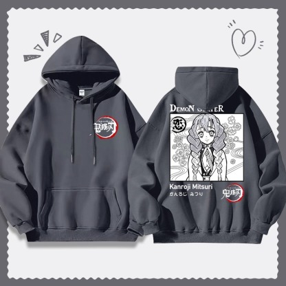 鬼滅之刃 聯名衛衣2025秋冬新款寬鬆連帽衛衣