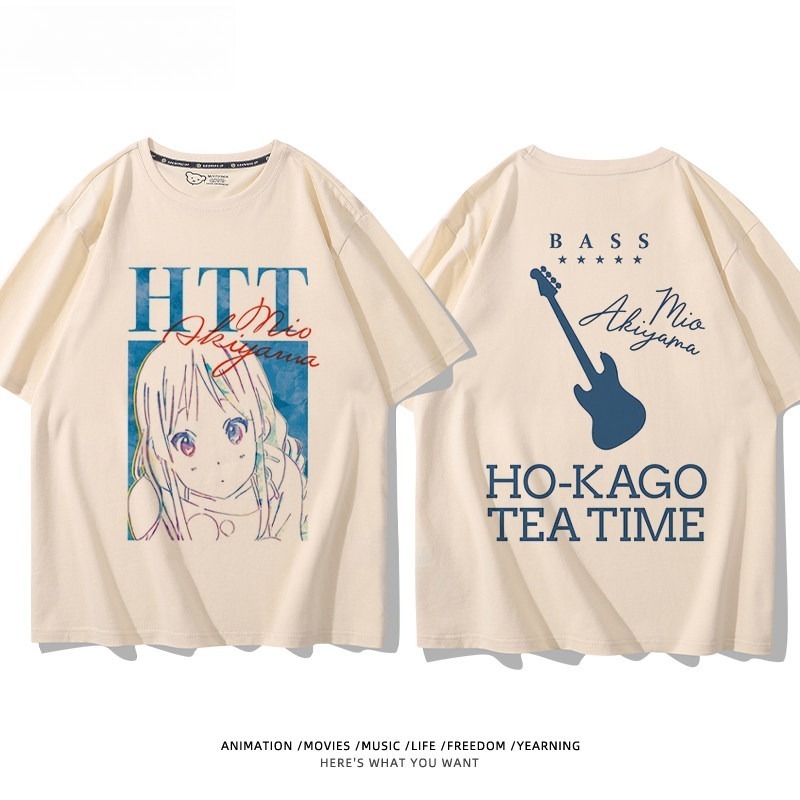 輕音少女 印花短袖T恤