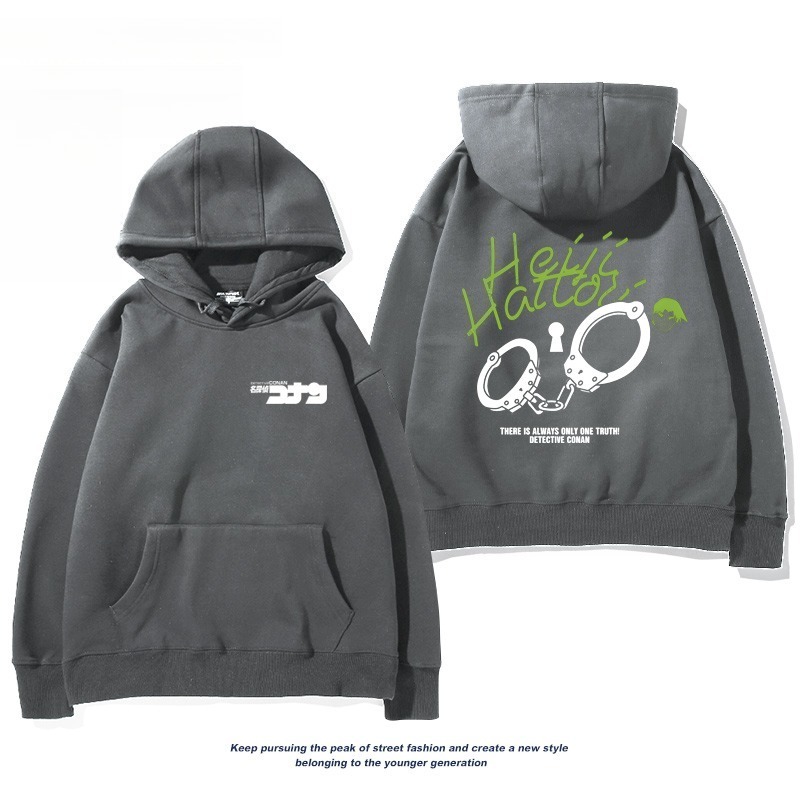 名偵探柯南 親子情侶男女連帽衛衣
