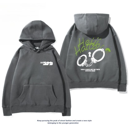 名偵探柯南 親子情侶男女連帽衛衣