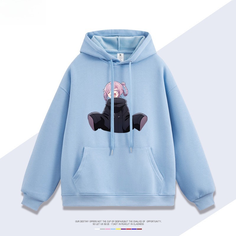 徹夜之歌七草薺 親子情侶男女連帽衛衣