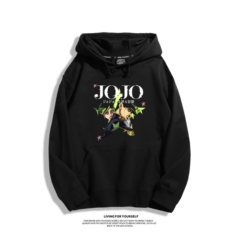 JOJO的奇妙冒險 聯名衛衣2025秋冬新款親子情侶裝連帽衛衣