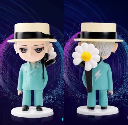 致敬權志龍GD G-Dragon 2025舞台藍色西裝