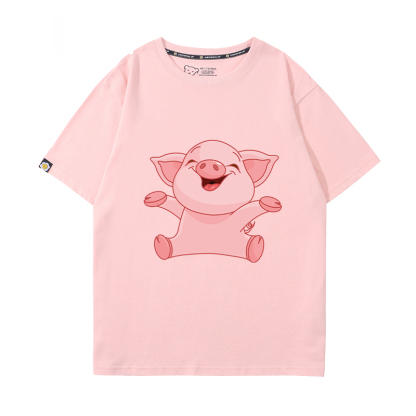 lulu豬 2024親子情侶男女同款 T恤