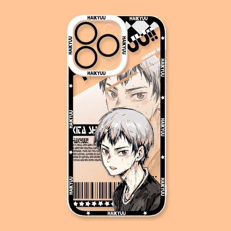 排球少年天使眼透明防摔軟殼