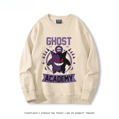 寶可夢耿鬼 聯名親子情侶裝 圓領長袖