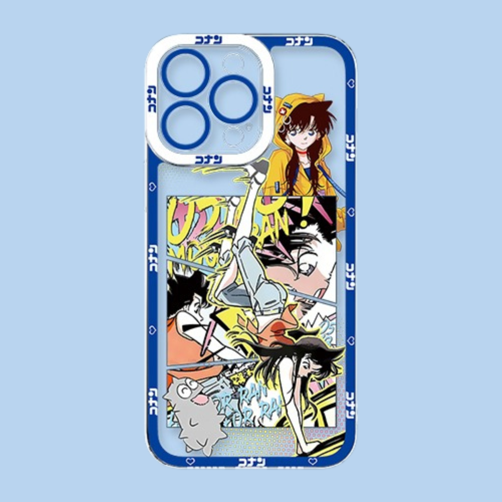 名偵探柯南天使眼透明防摔軟殼