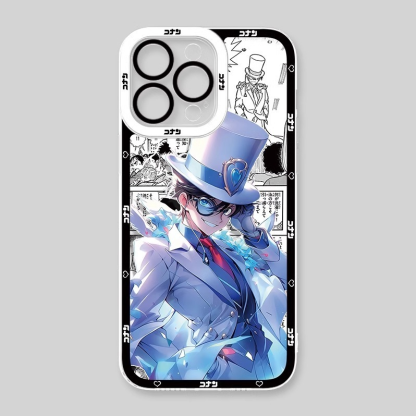 蘋果 系列名偵探柯南天使眼透明防摔軟殼