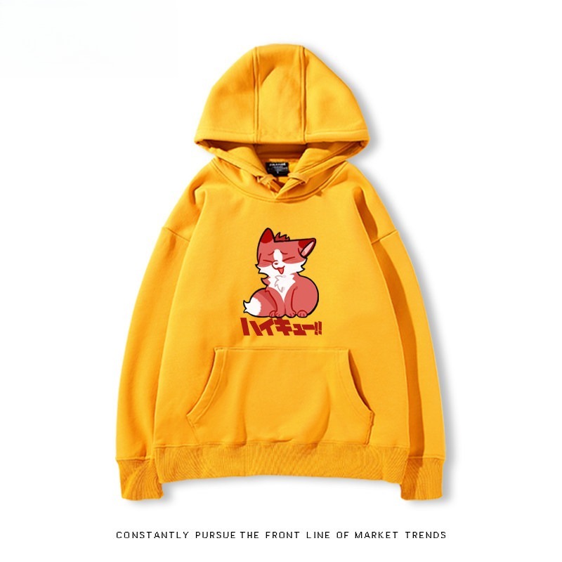 排球少年 聯名衛衣2026秋冬新款 親子情侶連帽衛衣