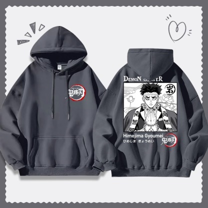鬼滅之刃 聯名衛衣2025秋冬新款寬鬆連帽衛衣