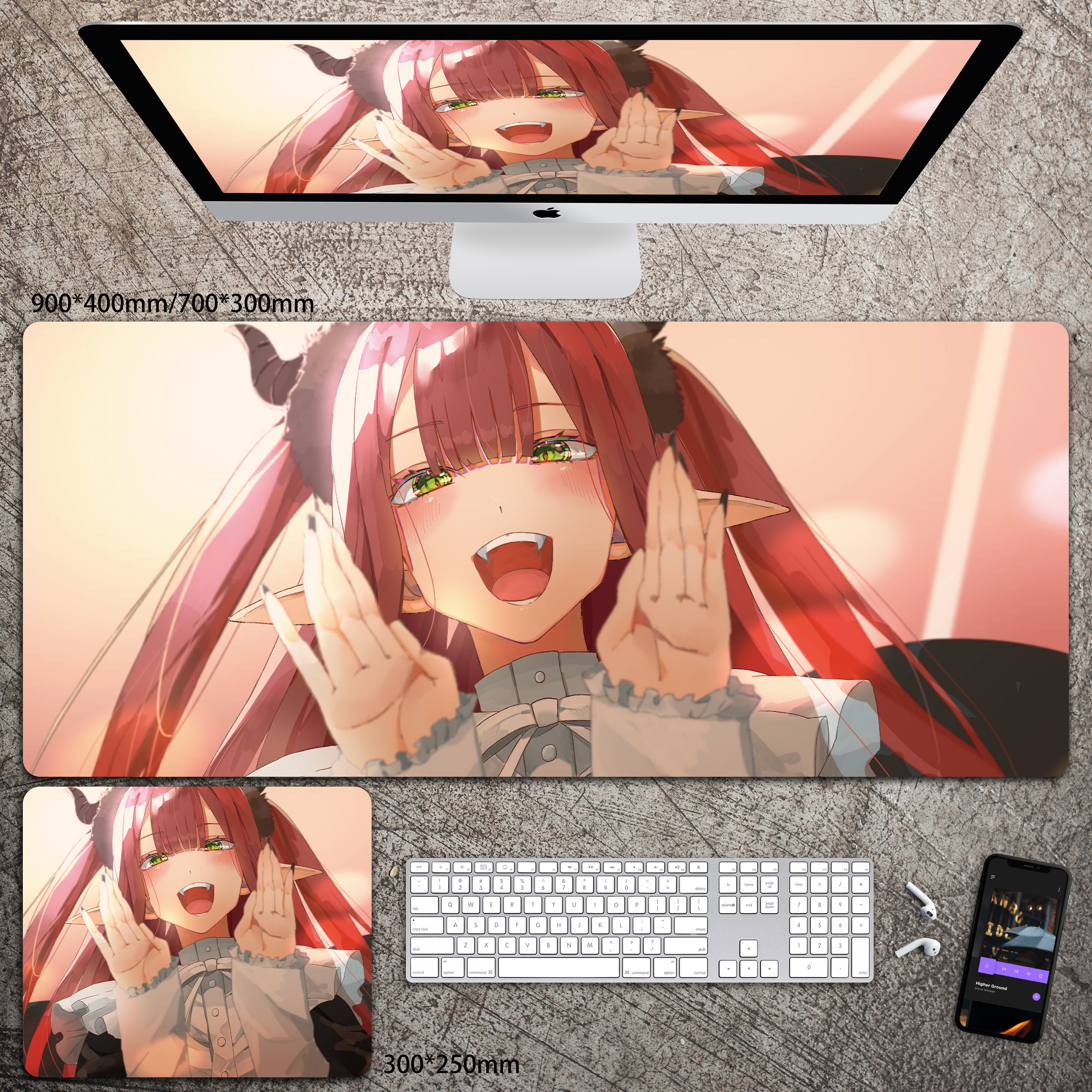 動漫系列 主題桌墊 布質滑鼠墊