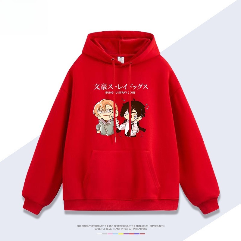 文豪野犬新款 親子情侶男女連帽衛衣