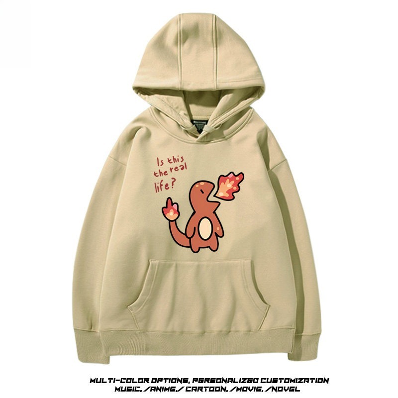 精靈寶可夢 聯名衛衣新款 親子情侶裝連帽衛衣