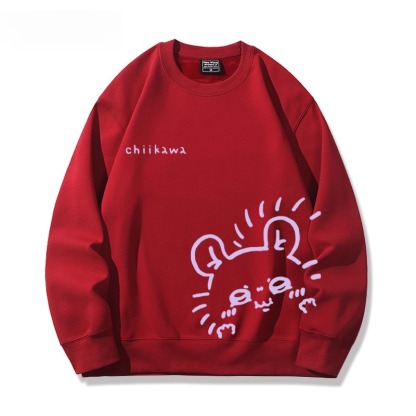 Chiikawa 聯名親子情侶裝 圓領長袖