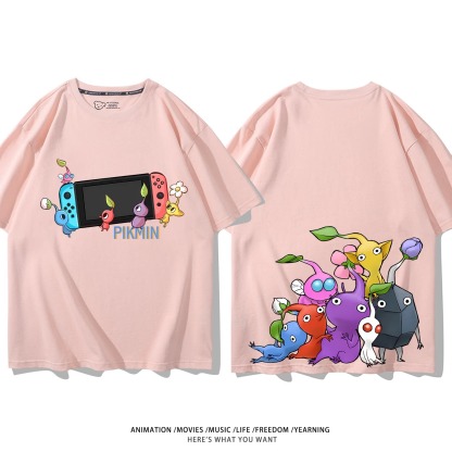 皮克敏PIKMIN4 印花短袖T恤