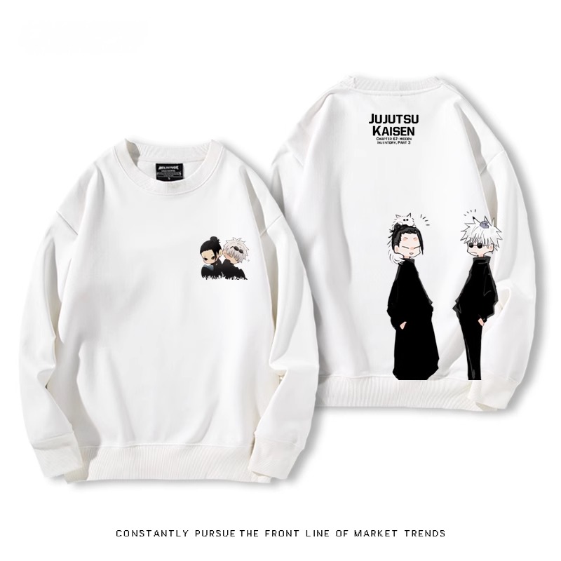 【預售2.25號發貨】鏈鋸人聯名衛衣2024秋冬新款親子情侶裝薄絨款連帽衛衣