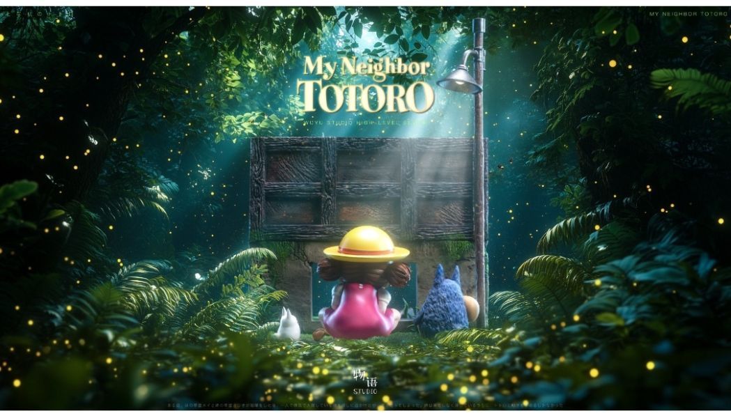 【預購】物語工作室 宮崎駿桌面系列05 龍貓小梅捉迷藏