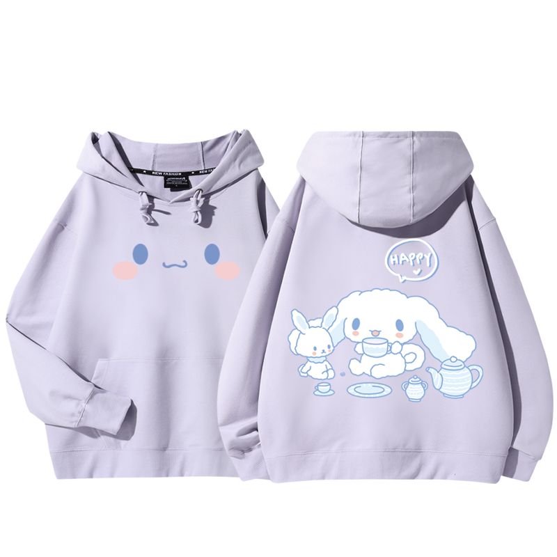 三麗鷗聯名衛衣2025秋冬新款親子情侶裝連帽衛衣