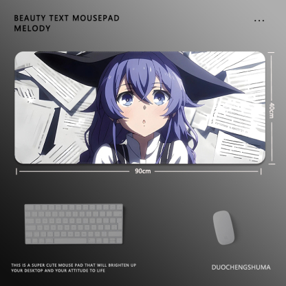 初音未來 主題桌墊 布質滑鼠墊