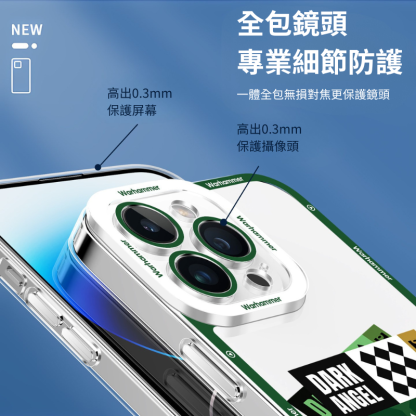 戰錘40K天使眼透明手機殼