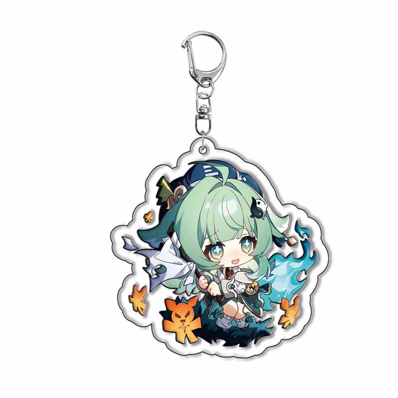 崩壞星穹鐵道愛莉希雅亞克力鑰匙扣掛飾遊戲周邊銀狼景元 白露【單買三件起送】