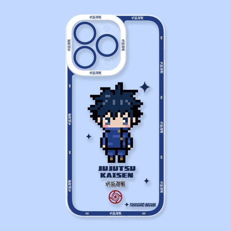 蘋果 系列咒術迴戰天使眼透明防摔軟殼